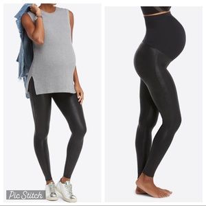 Spanx Faux Leather Leggings | Poshmark